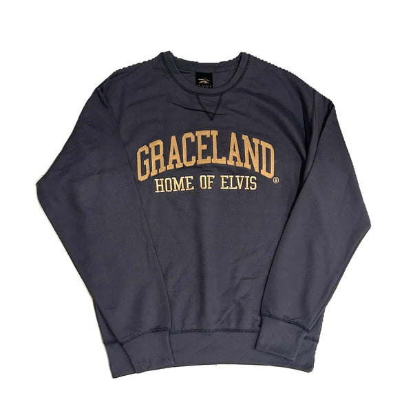 graceland Graceland Home of Elvis Applique Sweatshirt