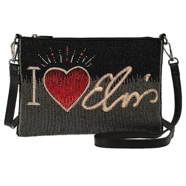 graceland I Love Elvis Crossbody Handbag