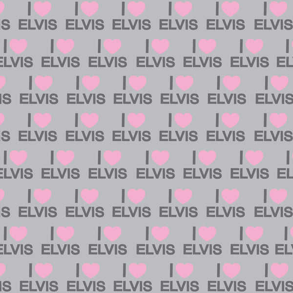 graceland I Love Elvis Wrapping Paper