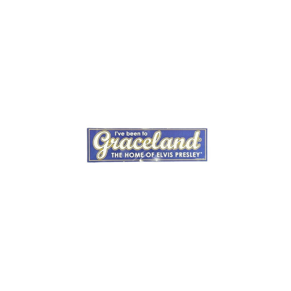 graceland I've Been To Graceland Bumper Sticker