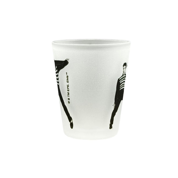 Graceland Jailhouse Rock Frosted Shot Glass