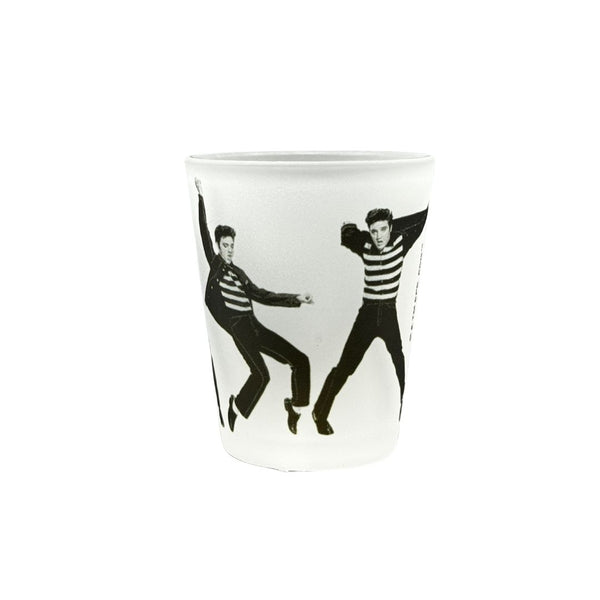 Graceland Jailhouse Rock Frosted Shot Glass