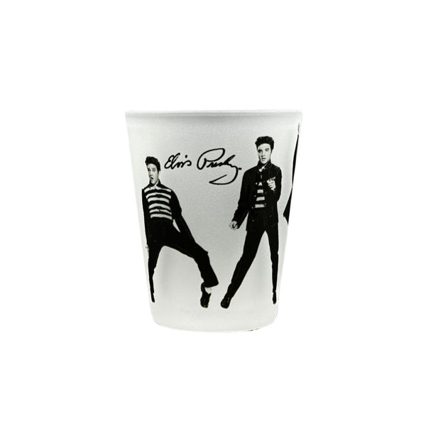 graceland Jailhouse Rock Frosted Shot Glass