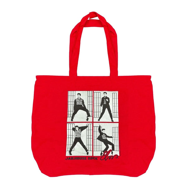 graceland Jailhouse Rock Tote Bag