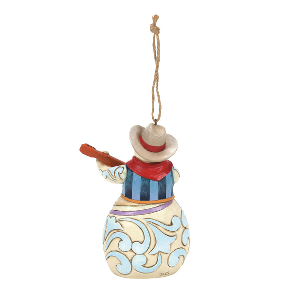 Graceland Jim Shore Graceland Snowman Ornament