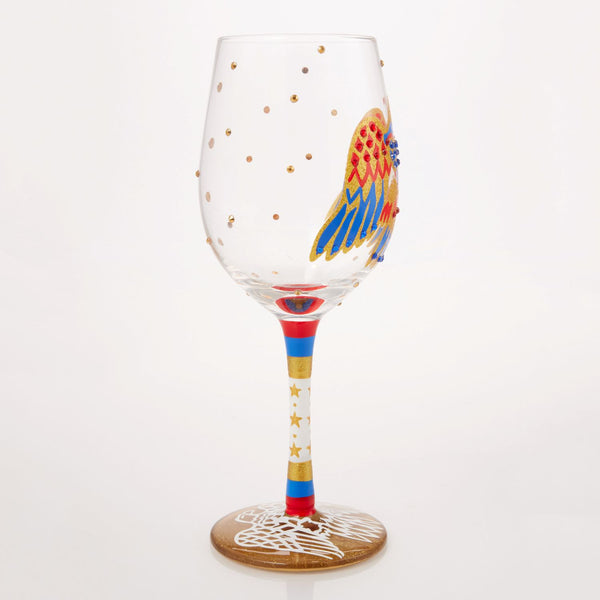 Graceland Lolita Elvis American Eagle Wine Glass