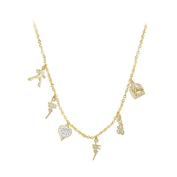 graceland Lowell Hays Gold Plated Charm Necklace