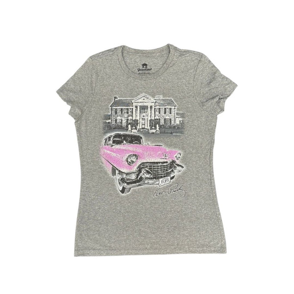 graceland Graceland Pink Classic Car Women's T-shirt