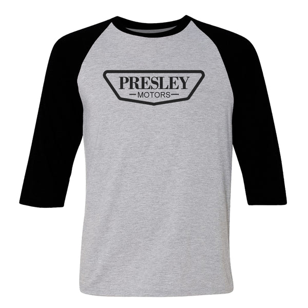 graceland Presley Motors Logo Raglan