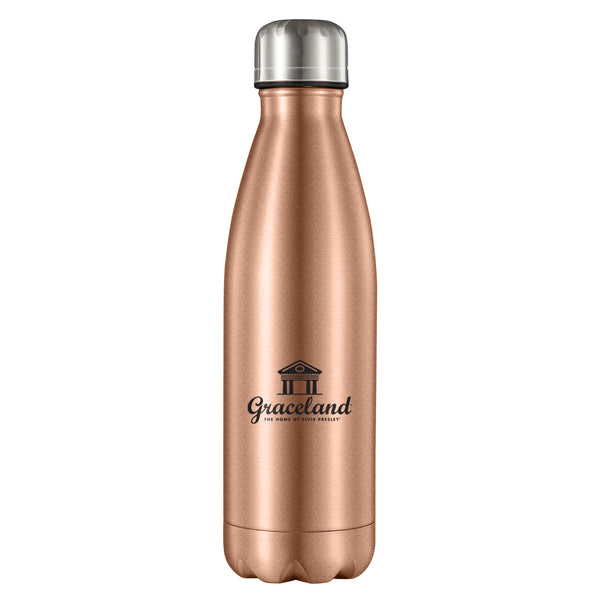 graceland Graceland Rose Gold Stainless Waterbottle