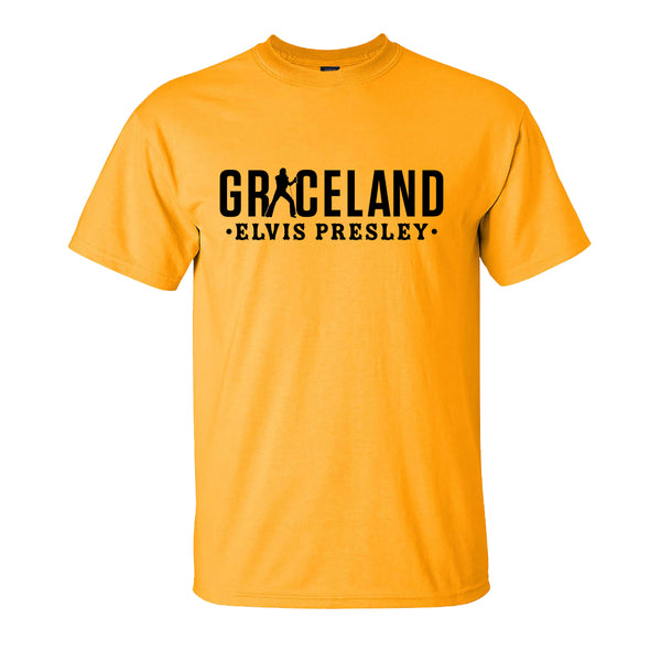 Graceland Graceland Silhouette Elvis Presley T-Shirt
