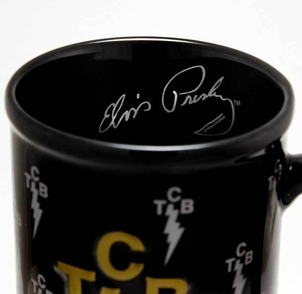 Graceland TCB Black 3-D Mug