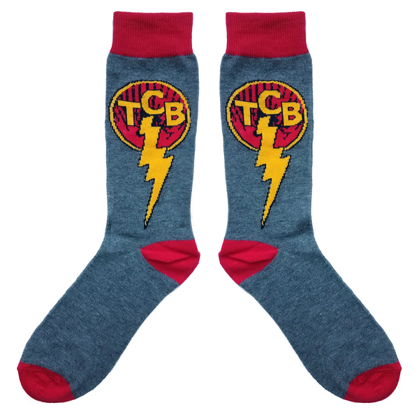 graceland TCB Circle Crew Socks