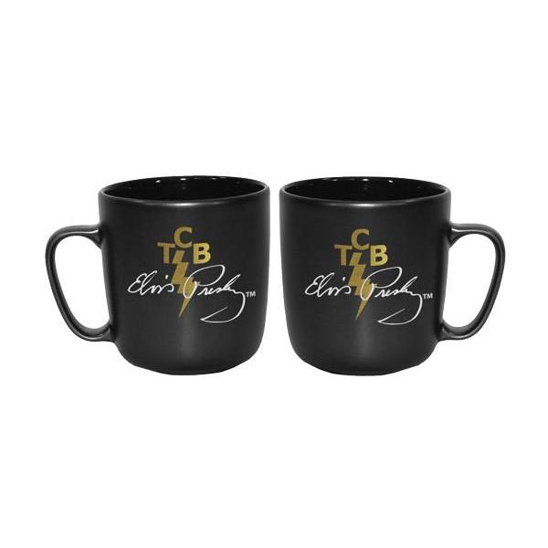 graceland TCB Elvis Presley Signature Coffee Mug