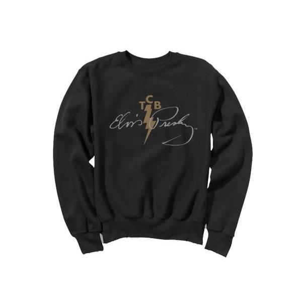 graceland TCB Elvis Presley Signature Sweatshirt