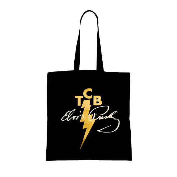 graceland TCB Elvis Presley Signature Tote Bag