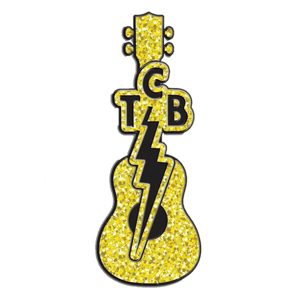 Graceland TCB Guitar Pin