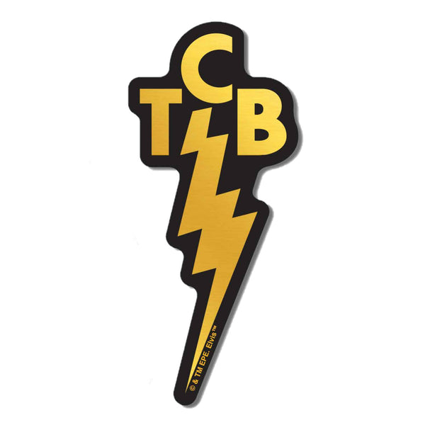 graceland TCB Metallic Decal