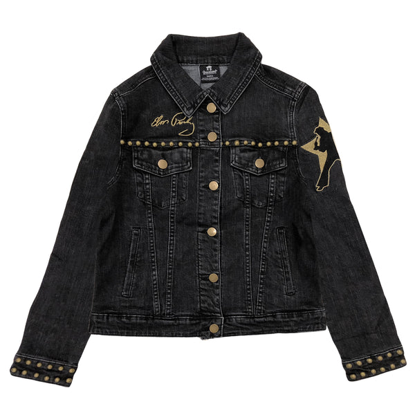 Graceland TCB Studded Women's Denim Jacket