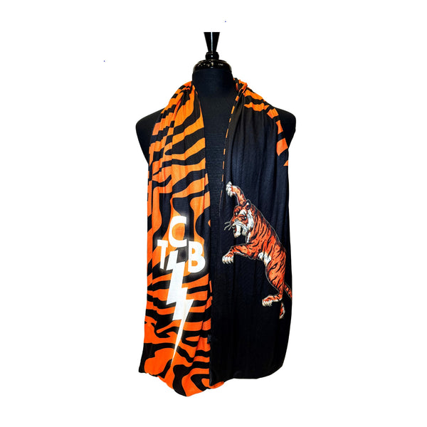 Graceland TCB Tiger Sublimated Printed Scarf