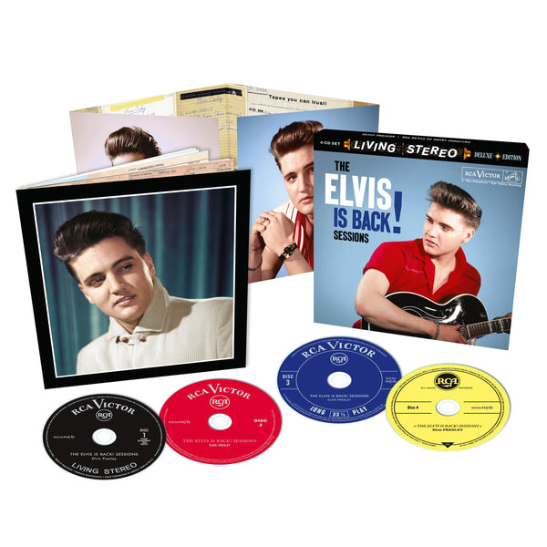 graceland The Elvis Is Back Sessions FTD 4 CD Set