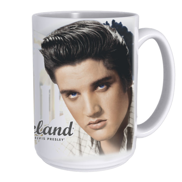 Graceland Where Elvis Lives Coffee Mug