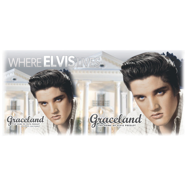 Graceland Where Elvis Lives Coffee Mug