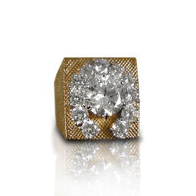 graceland Lowell Hays Gold Plated Aloha Horseshoe Ring