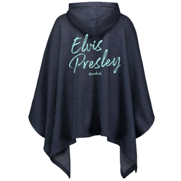 graceland Silhouette Elvis Presley Graceland Poncho