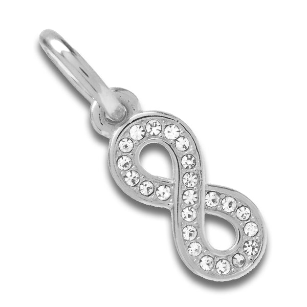 Graceland Sterling Silver Elvis Presley Boulevard Infinity Charm