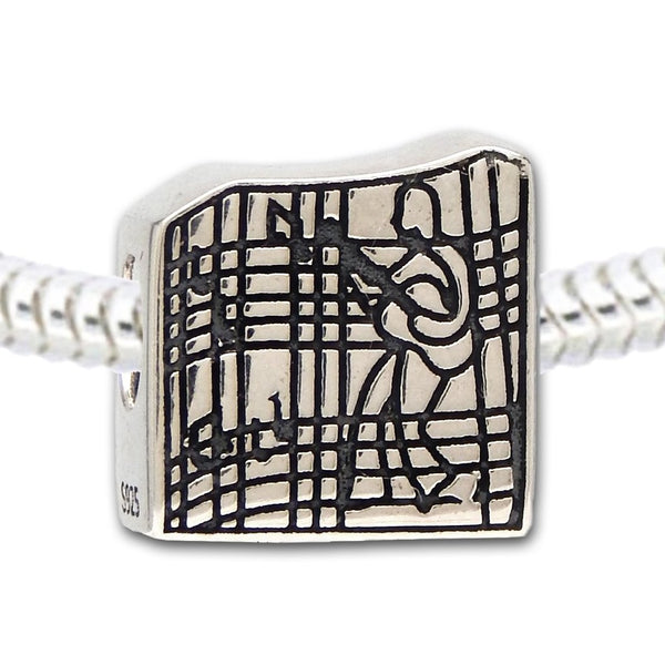graceland Sterling Silver Graceland Gates Bead Charm