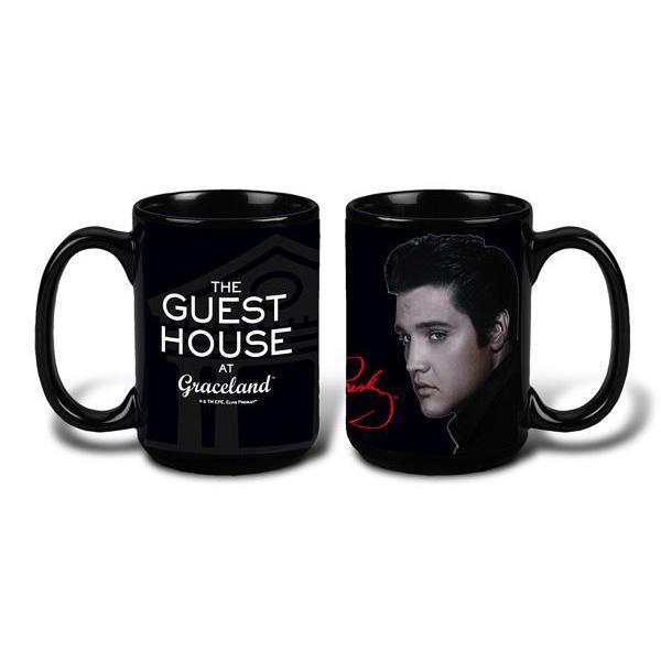 graceland The Guest House At Graceland 50's Portrait Coffee Mug
