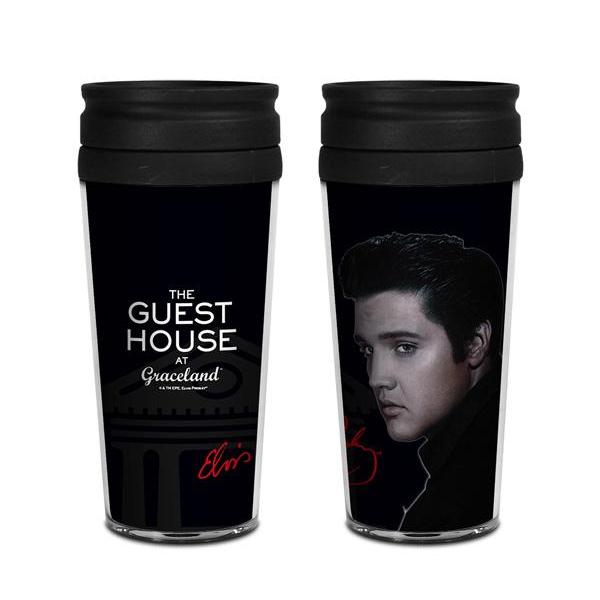 graceland The Guest House At Graceland 50's Portrait Travel Tumbler