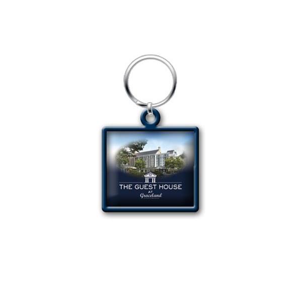 graceland The Guest House At Graceland Duo Tone 2 D Key Ring
