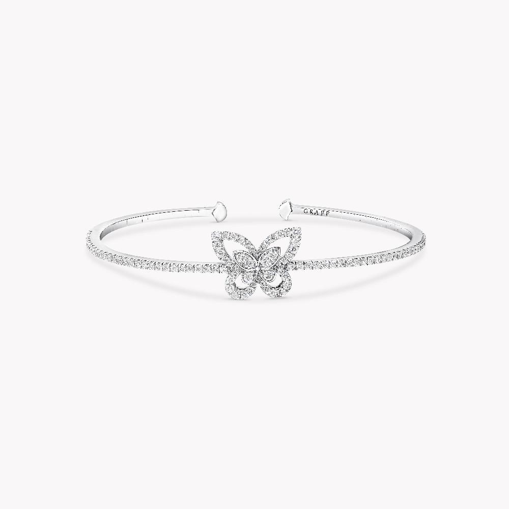 graff fragrances Butterfly Silhouette Diamond Bangle