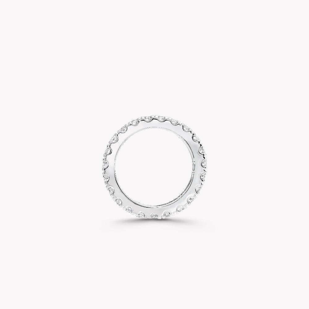 Graff Fragrances Castle Set Round Diamond Wedding Band