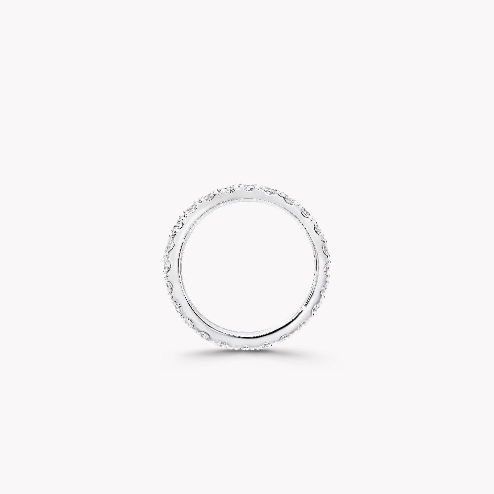 Graff Fragrances Castle Set Round Diamond Wedding Band