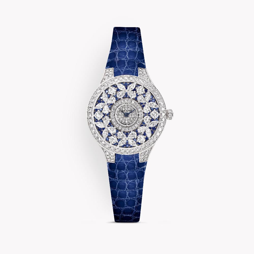 graff fragrances Classic Butterfly Diamond and Sapphire Watch