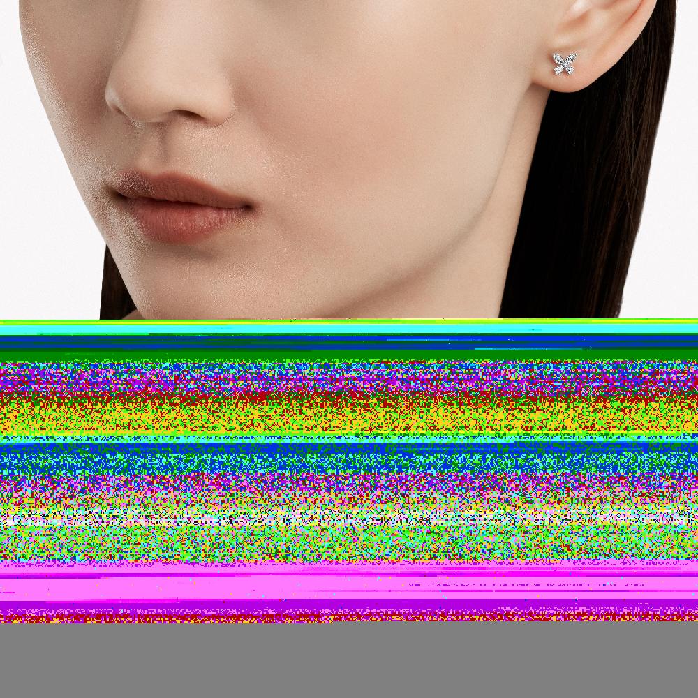 Graff Fragrances Classic Butterfly Diamond Petite Stud Earrings