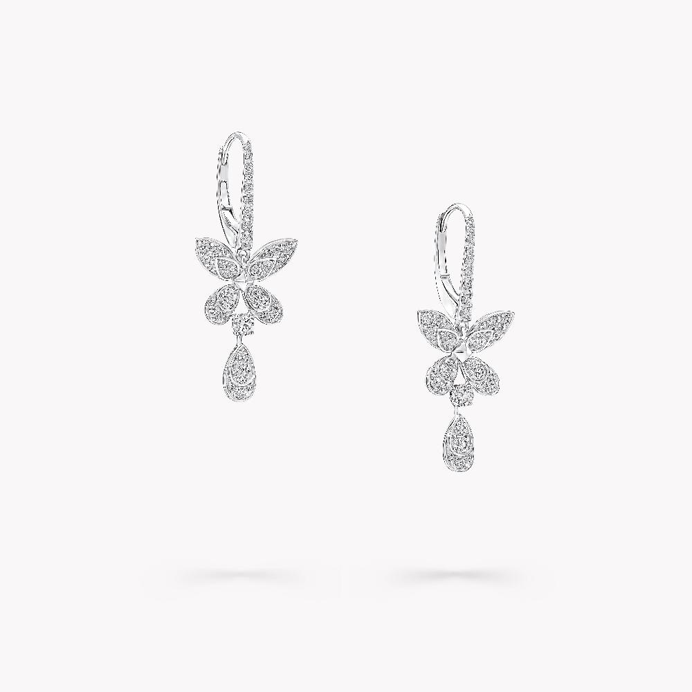 Graff Fragrances Butterfly Diamond Earrings