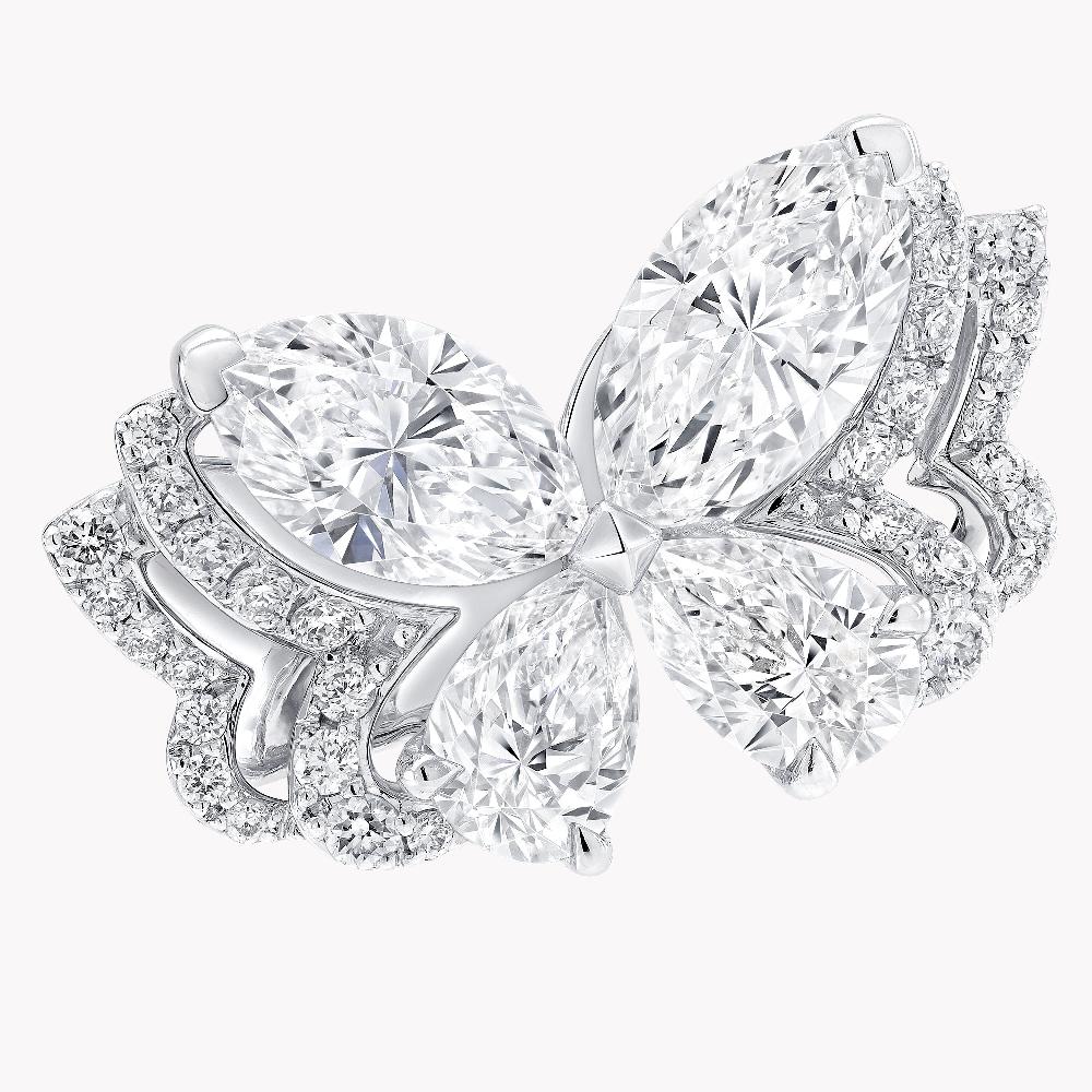 Graff Fragrances Butterfly Diamond Earrings