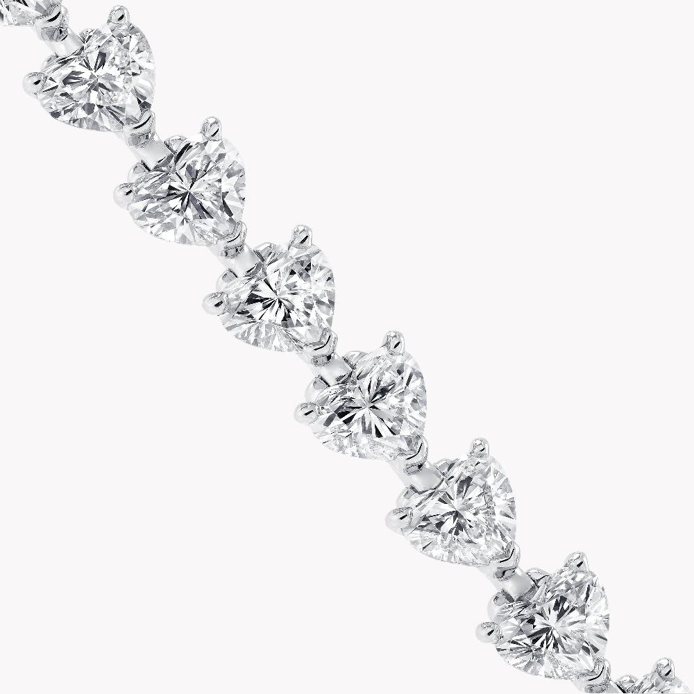 Graff Fragrances Heart Shape Diamond Bracelet