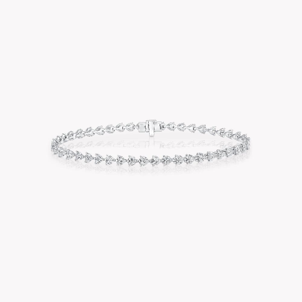graff fragrances Heart Shape Diamond Bracelet