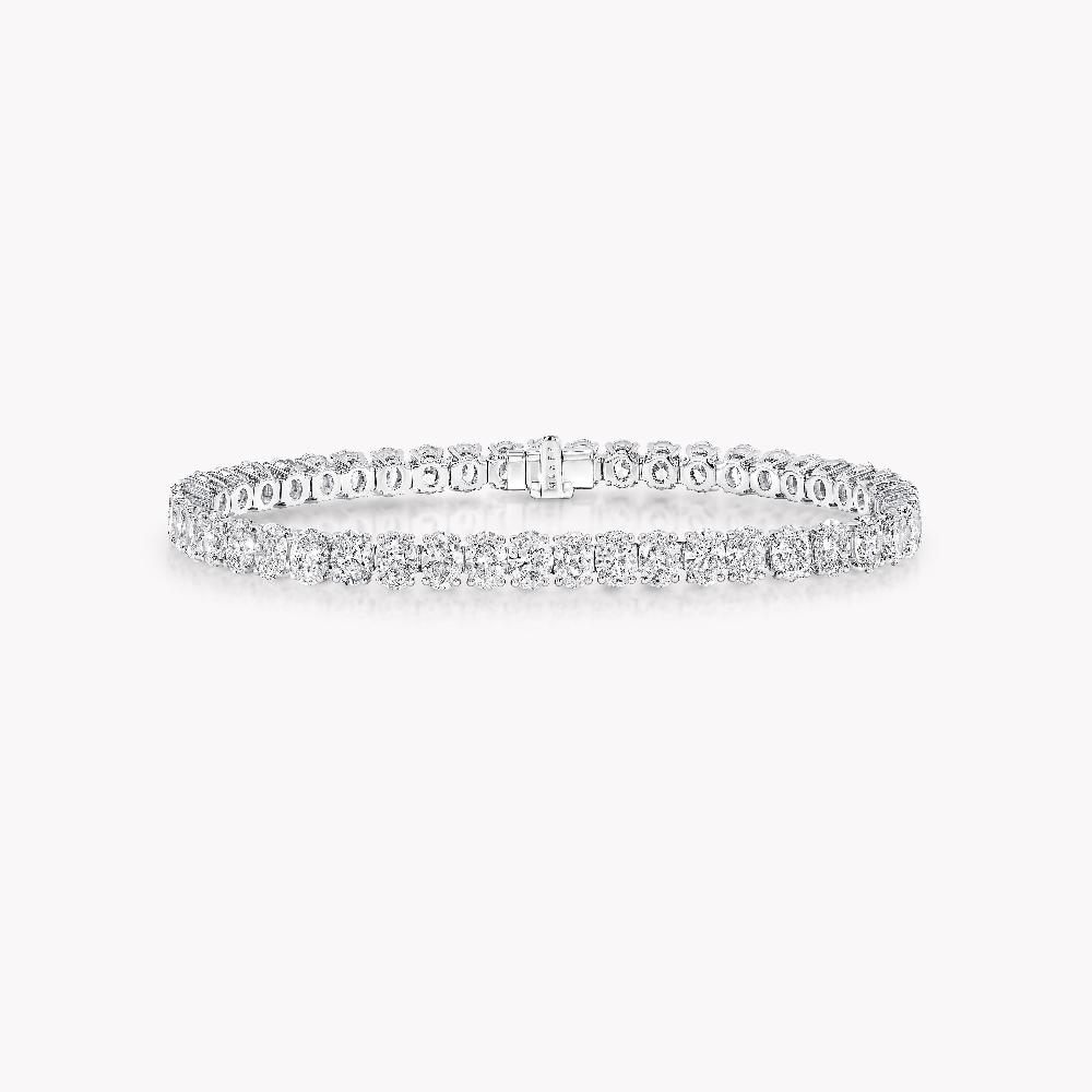 graff fragrances Oval Cut Diamond Bracelet