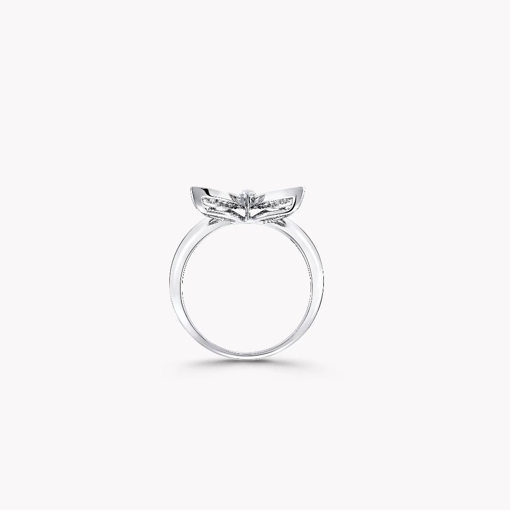 Graff Fragrances Pavé Butterfly Diamond Small Ring