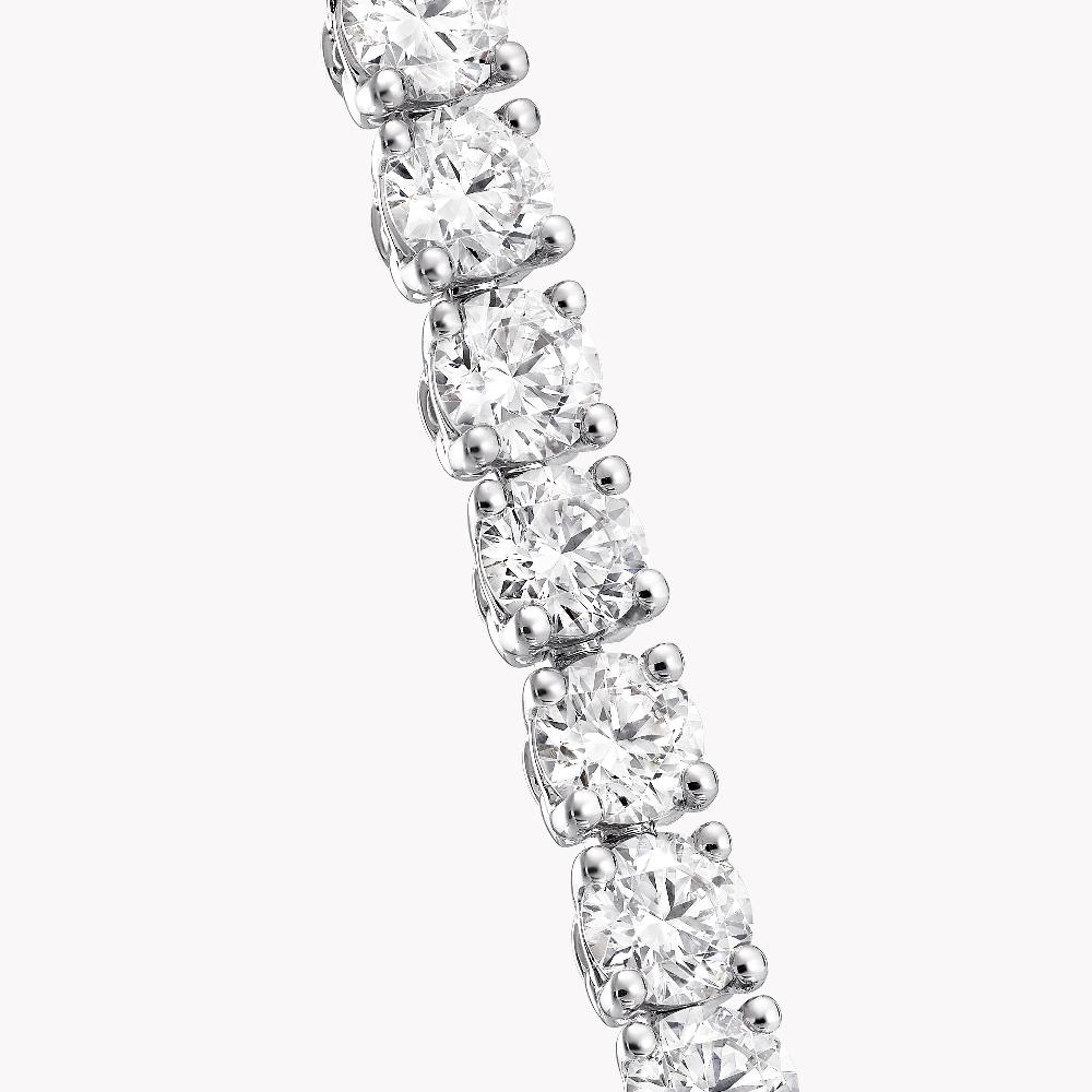 Graff Fragrances Round Diamond Slim Bracelet