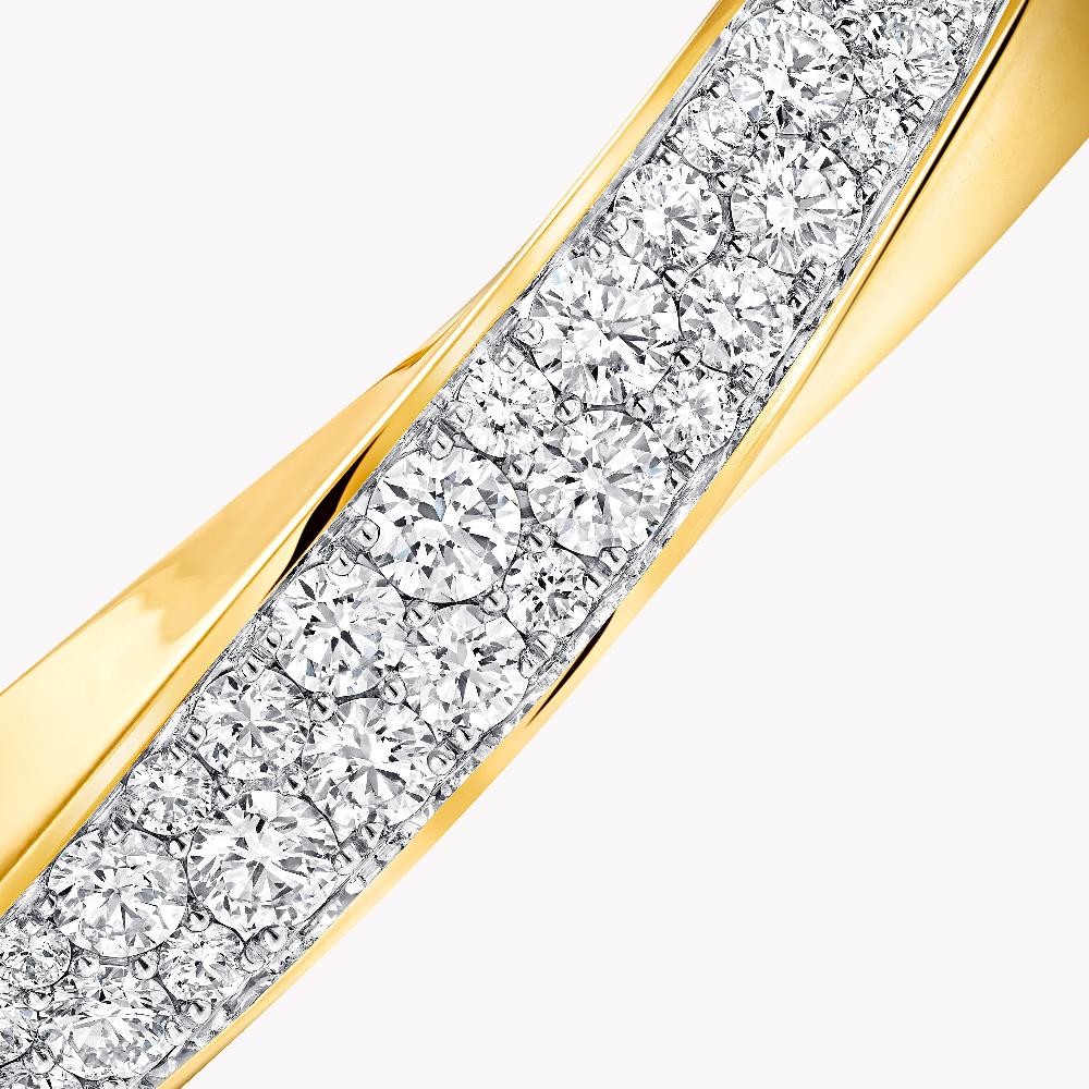 Graff Fragrances Spiral Diamond Bangle