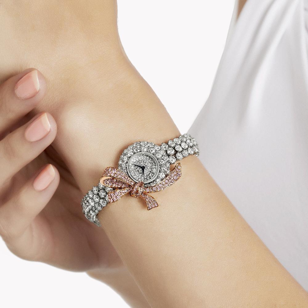 Graff Fragrances Tilda's Bow Diamond Watch