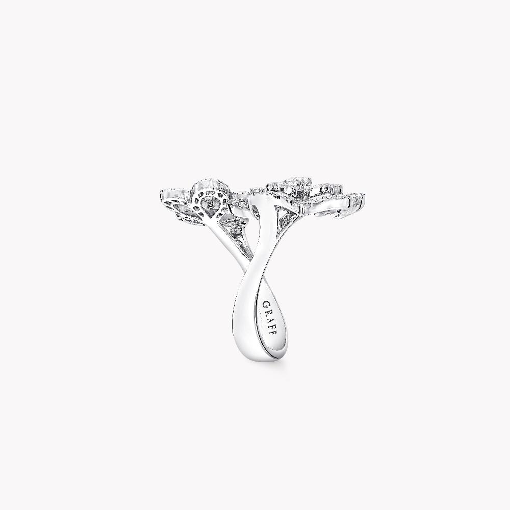 Graff Fragrances Wild Flower Double Diamond Ring
