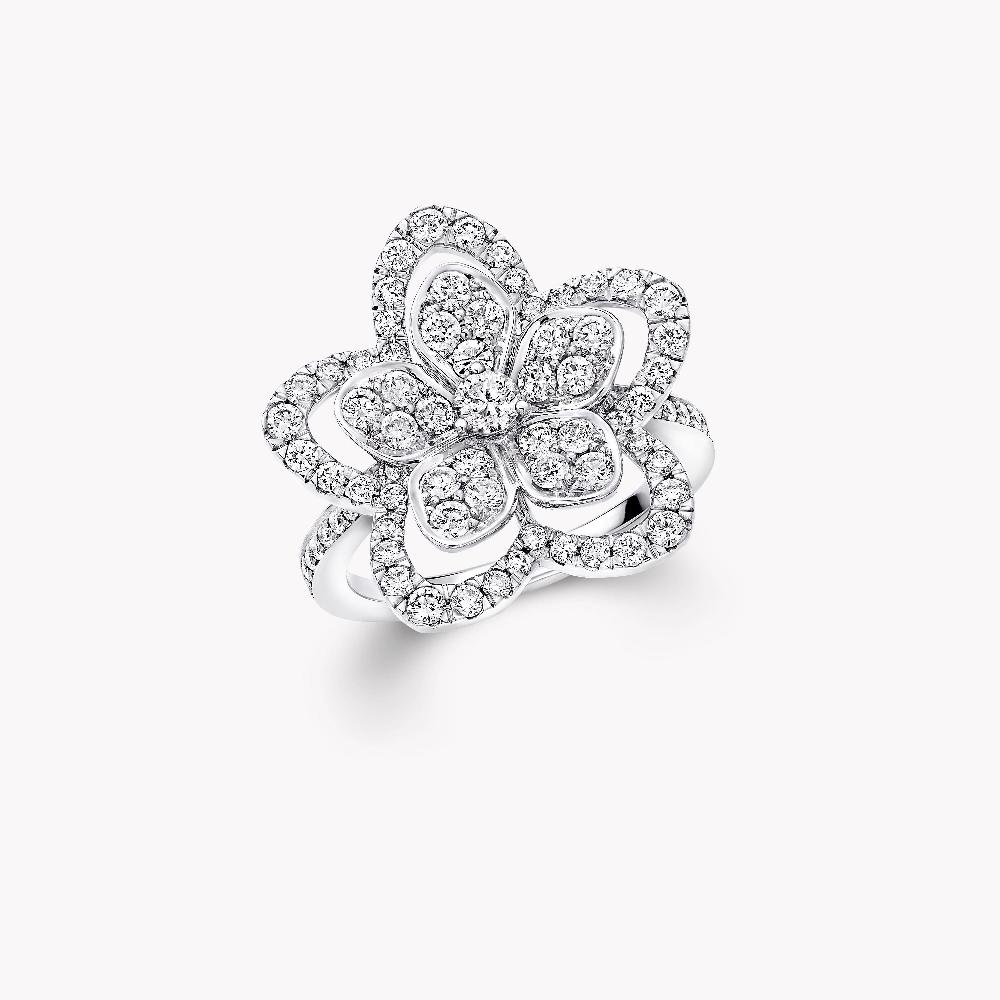 graff fragrances Wild Flower Large Diamond Ring